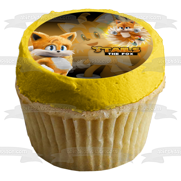 Imagen comestible para decoración de tarta de Sonic the Hedgehog 2 Tails the Fox ABPID56284 