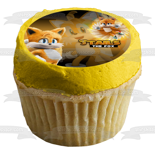 Sonic, Tails and Shadow Cupcake Rings - 12 Rings – Frans Cake and