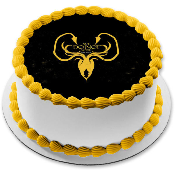 Juego de Tronos Casa Greyjoy No sembramos Imagen comestible para decoración de tarta ABPID26950 