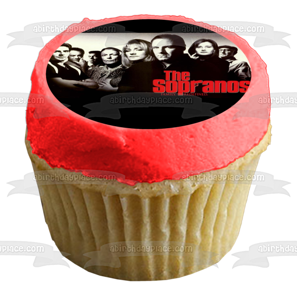 The Sopranos Family Redefined Tony Soprano Jennifer Melfi Edible Cake Topper Image ABPID27099