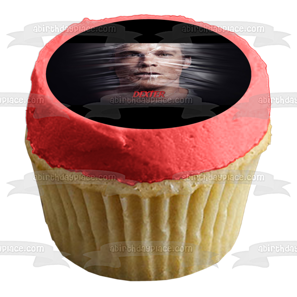 Dexter Wrapped In Plastic Edible Cake Topper Image ABPID26988