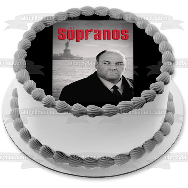 The Sopranos Tommy Soprano Statue of Liberty Edible Cake Topper Image ABPID27108