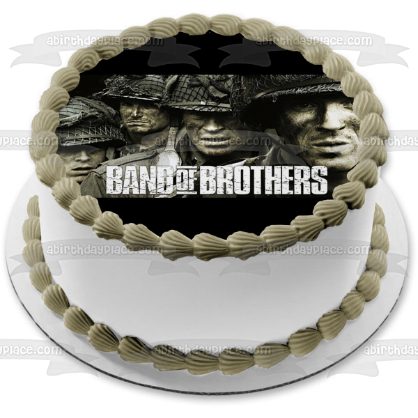 Banda de Hermanos Stsgt. William Guarnere T-4. Imagen comestible para decoración de tarta de George Luz ABPID27113 