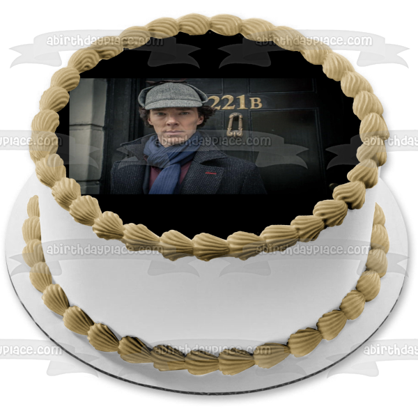 Sherlock Holmes the Sherlock Holmes Museum Edible Cake Topper Image ABPID27122