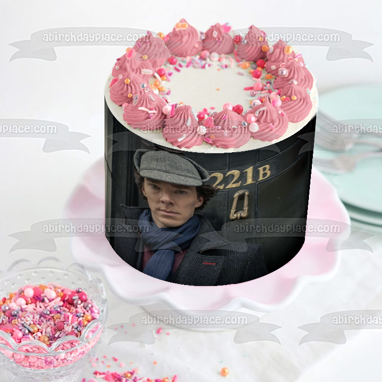 Sherlock Holmes the Sherlock Holmes Museum Edible Cake Topper Image ABPID27122