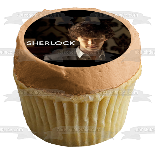 Sherlock Logo Sherlock Holmes Edible Cake Topper Image ABPID27127