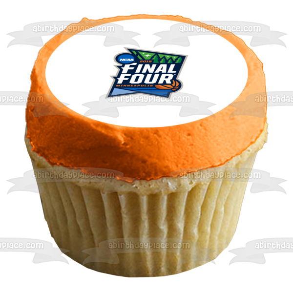 Imagen comestible para tarta con el logotipo de Final Four NCAA Minneapolis 2019 ABPID27398 