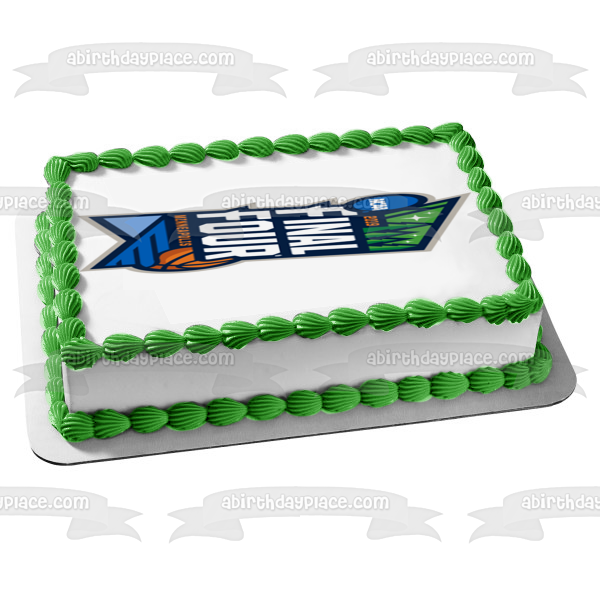 Imagen comestible para tarta con el logotipo de Final Four NCAA Minneapolis 2019 ABPID27398 