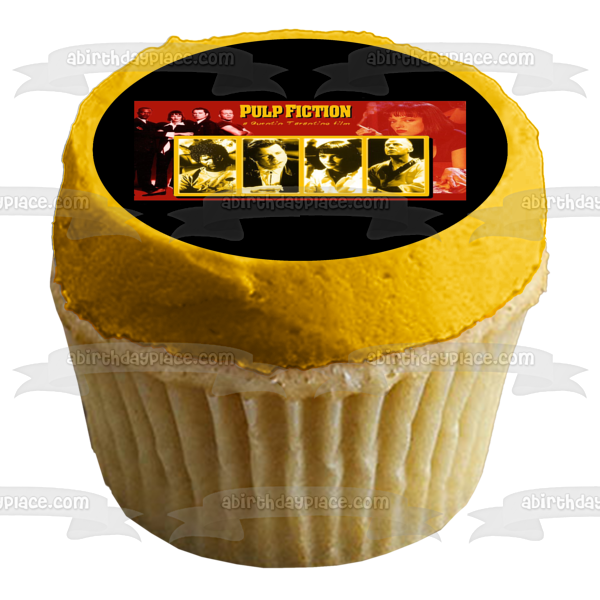 Imagen comestible para tarta de Pulp Fiction Vincent Jules Mia Wallace Butch ABPID27146 