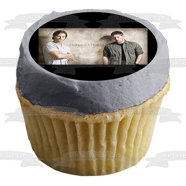 Imagen comestible para tarta sobrenatural Dean Winchester Sam Winchester ABPID27448 