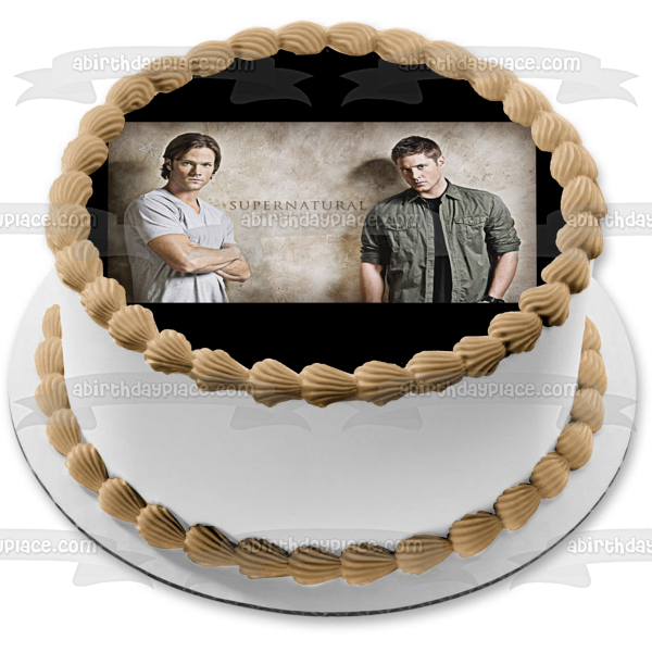 Imagen comestible para tarta sobrenatural Dean Winchester Sam Winchester ABPID27448 