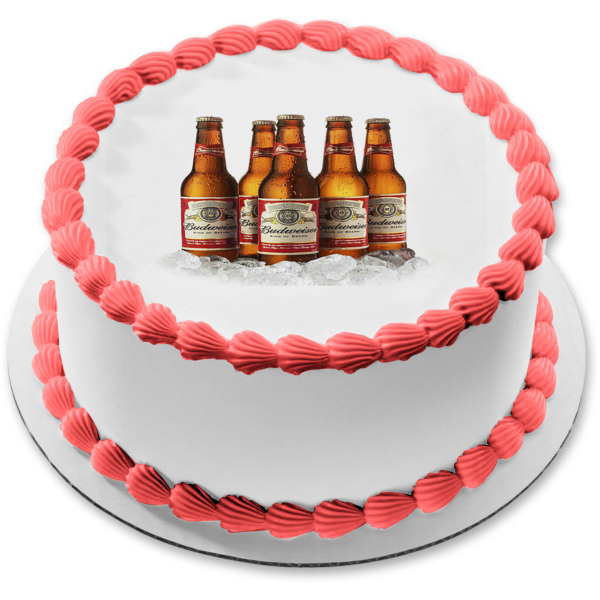 Budweiser Beer and Airforce Boot Cake Topper Military - Etsy