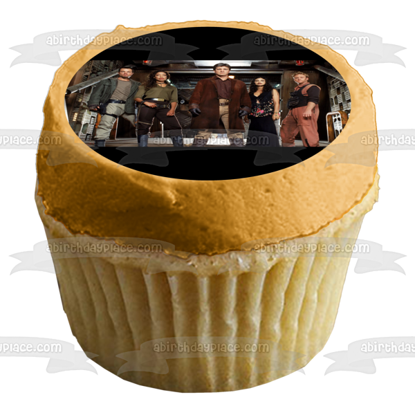 Imagen comestible para tarta de luciérnaga Zoe Malcom Inara Hoban Jayne ABPID27192 