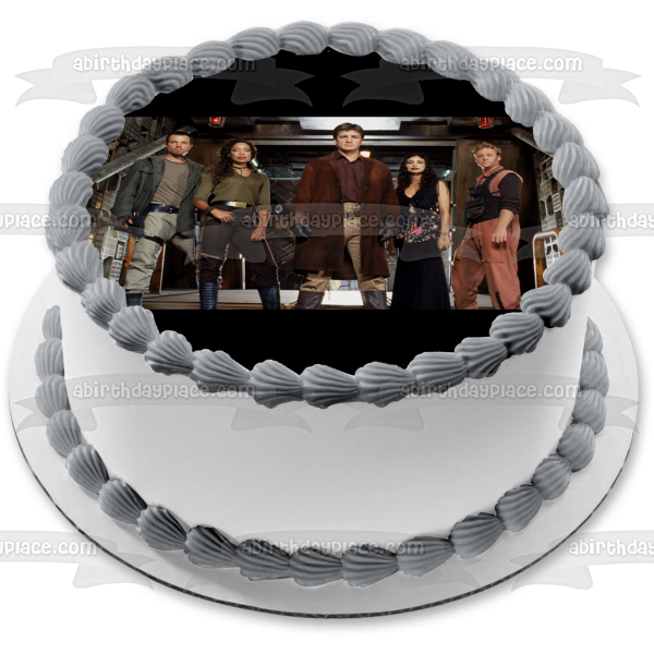 Imagen comestible para tarta de luciérnaga Zoe Malcom Inara Hoban Jayne ABPID27192 