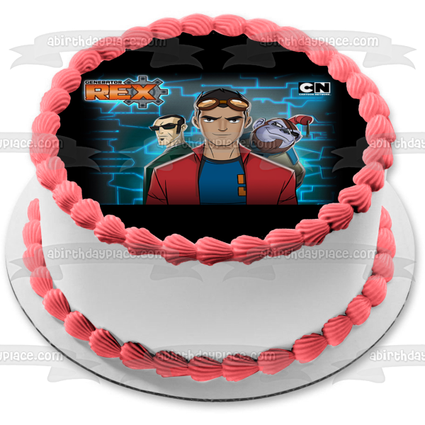 Generator Rex Evo Agent Six Bobo Haha Edible Cake Topper Image ABPID27202