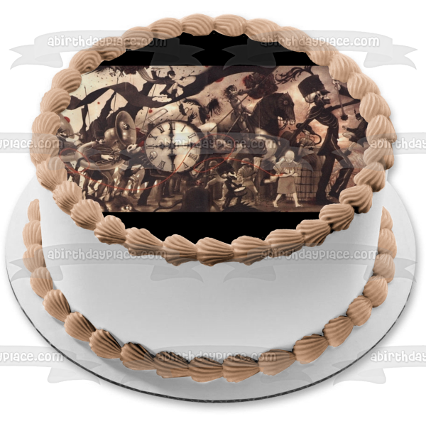 Imagen comestible para decoración de tarta de My Chemical Romance the Black Parade ABPID27213 