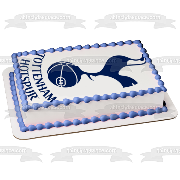 Imagen comestible para tarta con el logotipo del Tottenham Hotspur Professional Football Club ABPID27291 