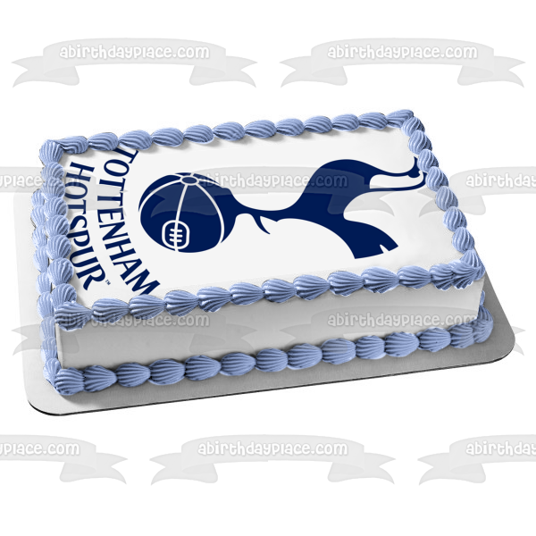 Imagen comestible para tarta con el logotipo del Tottenham Hotspur Professional Football Club ABPID27291 