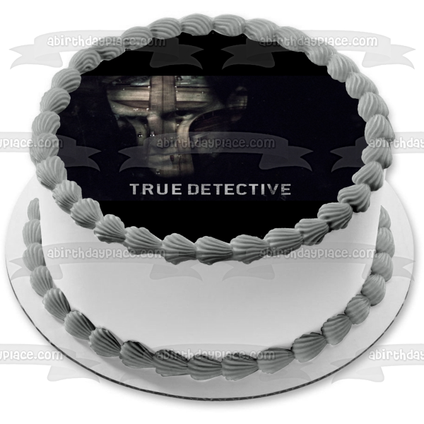 Imagen comestible para tarta con el detective Marty Hart del programa de televisión True Detective ABPID27772 