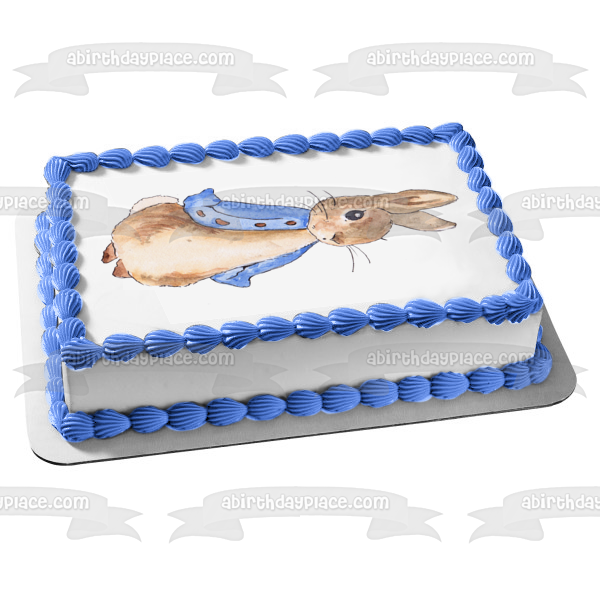 Imagen comestible para decoración de tarta de Peter Rabbit ABPID27773 