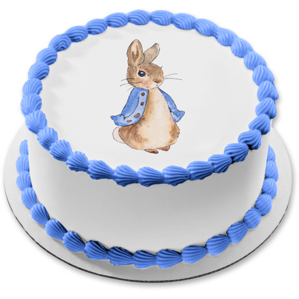 Imagen comestible para decoración de tarta de Peter Rabbit ABPID27773 