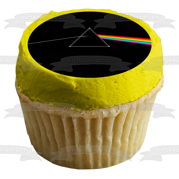 Imagen de decoración comestible para tarta con portada del álbum Pink Floyd The Dark Side of the Moon ABPID27299 