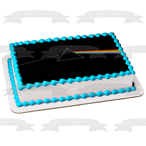 Imagen de decoración comestible para tarta con portada del álbum Pink Floyd The Dark Side of the Moon ABPID27299 