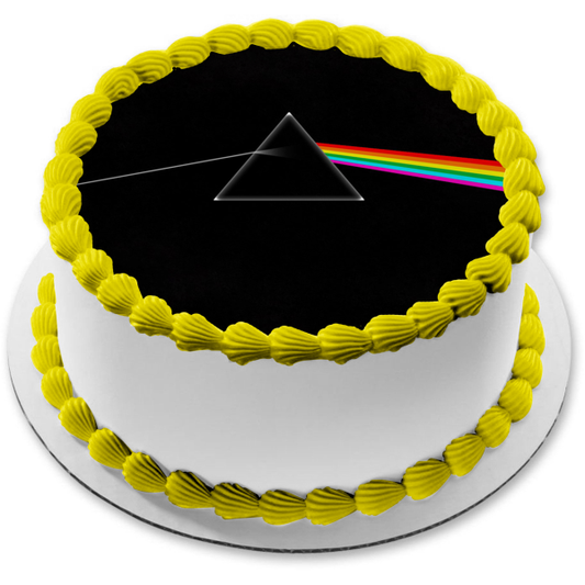 Imagen de decoración comestible para tarta con portada del álbum Pink Floyd The Dark Side of the Moon ABPID27299 