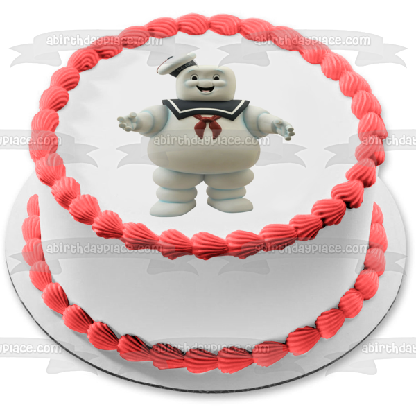 Imagen comestible para tarta de Ghost Busters Stay Puft Marshmallow Man ABPID27830 