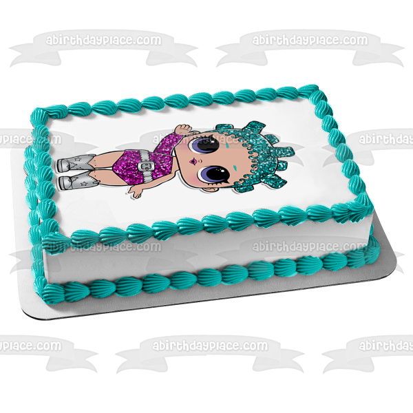 LOL Surprise Cosmic Queen Edible Cake Topper Image ABPID49619