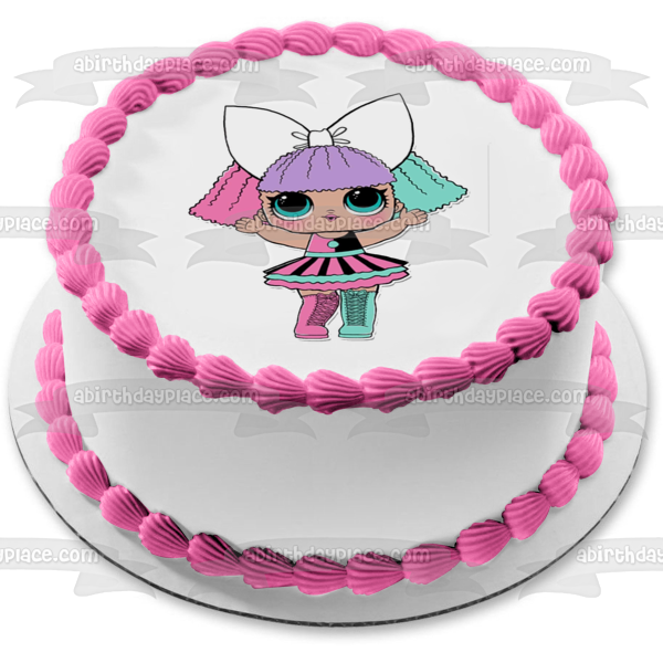 LOL Surprise Pranksta Edible Cake Topper Image ABPID49698