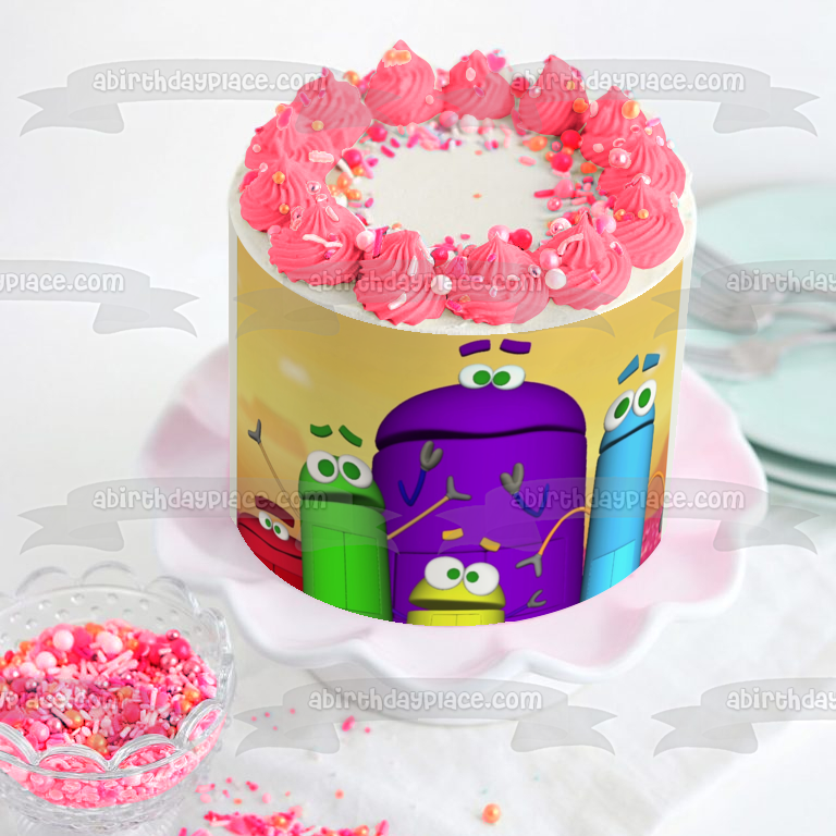 Story Bots Beep Bang Bing Boop Bo Edible Cake Topper Image ABPID49772