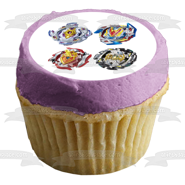 Beyblade Burst Aquiles Takaratomy Takara Tomy Adorno comestible para tarta Imagen ABPID50511 