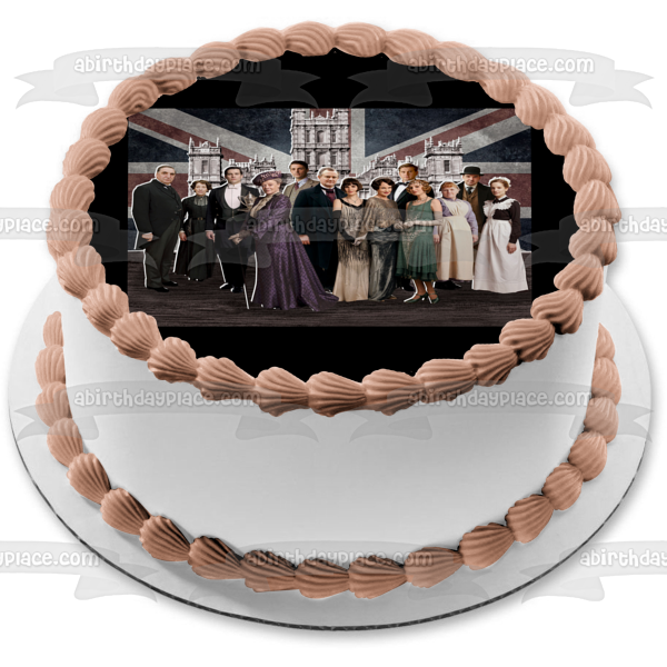 Imagen comestible para decoración de tarta de la película Downton Abbey 2019 ABPID50330 