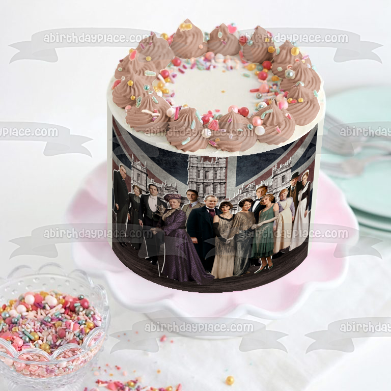 Imagen comestible para decoración de tarta de la película Downton Abbey 2019 ABPID50330 