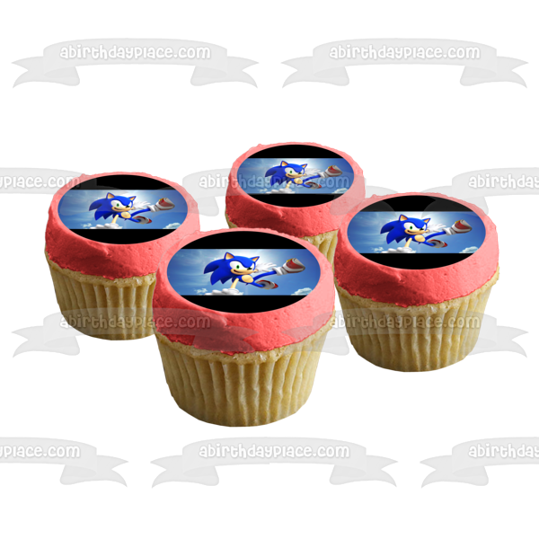 Sonic Dash Edible Cupcake Toppers (12 Images) Cake Image Icing