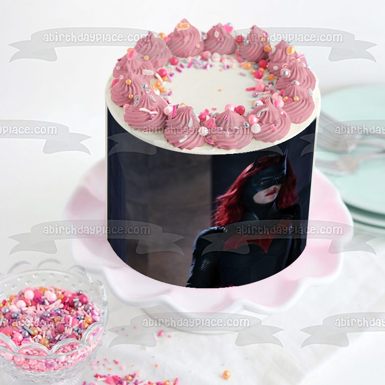 Imagen de decoración comestible para tarta de Batwoman Kate Kane DC Ruby Rose ABPID50416 