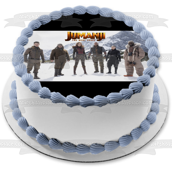 Imagen comestible para decoración de tarta de Jumanji Next Level ABPID50492 