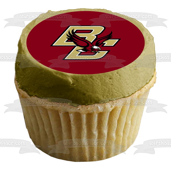 Imagen comestible para tarta con logotipo de Boston College Eagles NCAA College Sports ABPID51001 