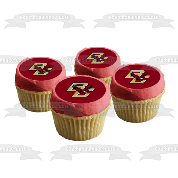 Imagen comestible para tarta con logotipo de Boston College Eagles NCAA College Sports ABPID51001 