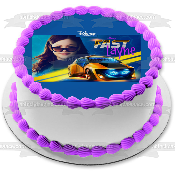 Imagen de decoración comestible para tarta VIN de Disney Fast Layne ABPID51011 