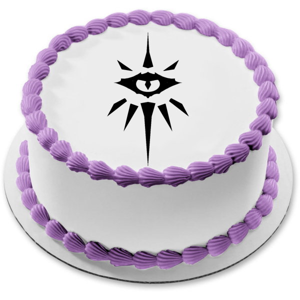 Warlock Class Dungeons and Dragons Classic Tabletop RPG Gaming Edible Cake Topper Image ABPID50831