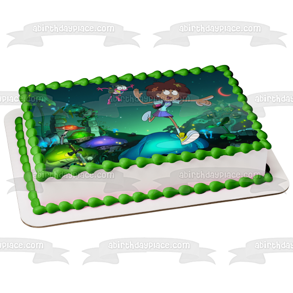 Disney Amphibia Anne Boonchuy Sprig Plantar Edible Cake Topper Image ABPID50928