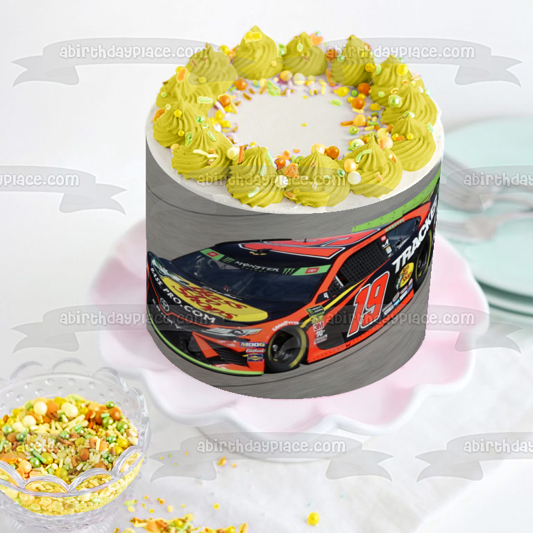 Nascar 2019 Cup Series Martin Truex Jr. 19 Race Track Imagen comestible para tarta ABPID51154 