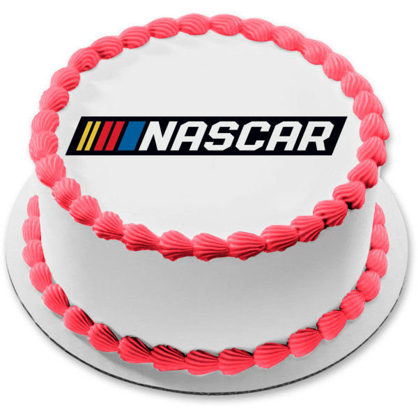 Imagen comestible para decoración de tarta con el logotipo de Nascar ABPID51157 