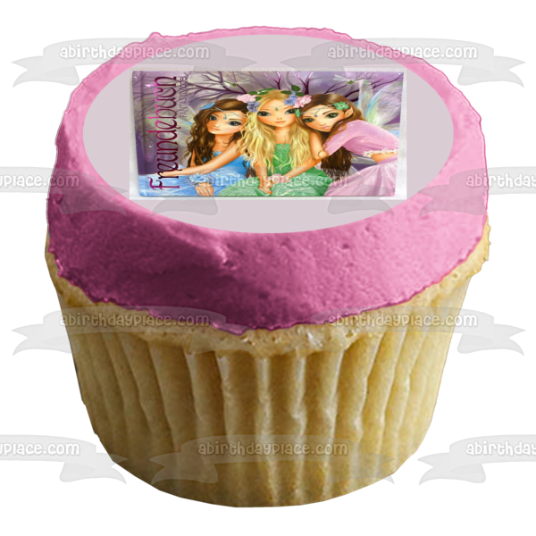 Top Model by Depesche Fantasy Fairies Edible Cake Topper Image ABPID51165