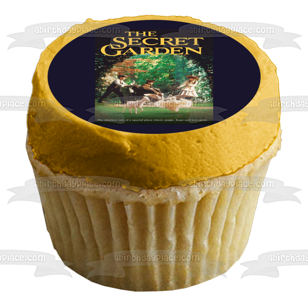 The Secret Garden Movie Poster Mary Lennox Colin Craven Edible Cake Topper Image ABPID51177