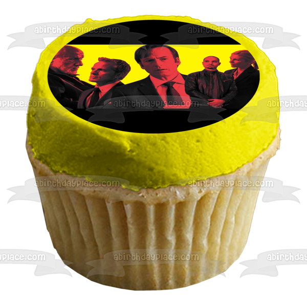 Better Call Saul Season 5 Saul Goodman Jessie Pinkman Michael Kim Wexler Nacho Vagra Edible Cake Topper Image ABPID51186