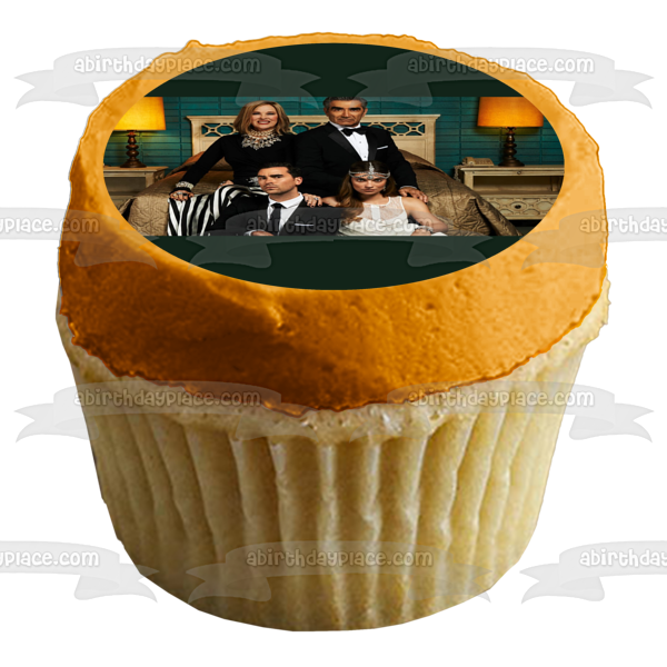 Schitt's Creek Johnny Rose Moira Rose David Rose Alexis Rose Rose Motel Habitación de motel Imagen comestible para tarta ABPID51187 