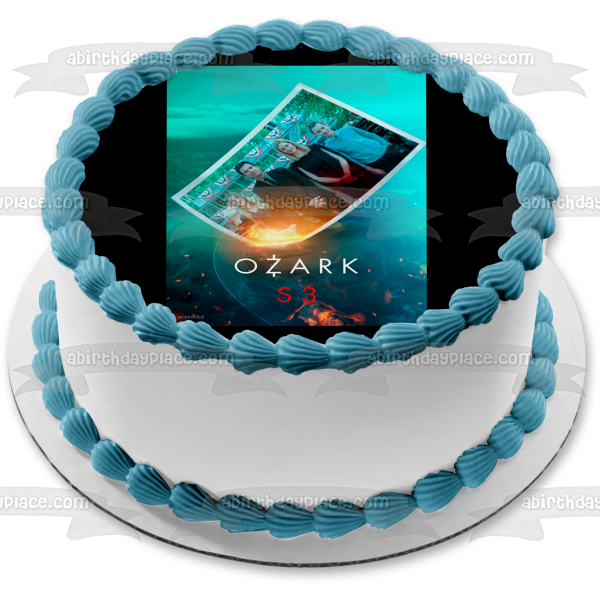 Ozark Season 3 Marty Byrde Wendy Byrde Charlotte Byrde Jonah Byrde Edible Cake Topper Image ABPID51188